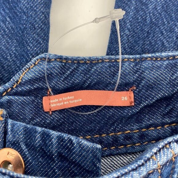 Anthropologie | Pilcro Flare Button Front High -Rise Wide Leg Flare Jeans The Up - Picture 12 of 16